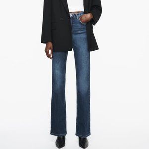 ZARA Flare Jeans with a High Waist
